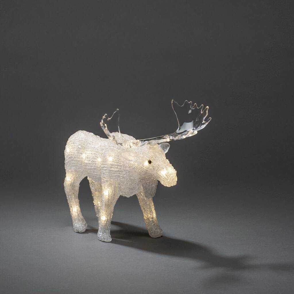 Konstsmide 6225-103 Acryl-Figur élan blanc chaud LED blanc chaud-1