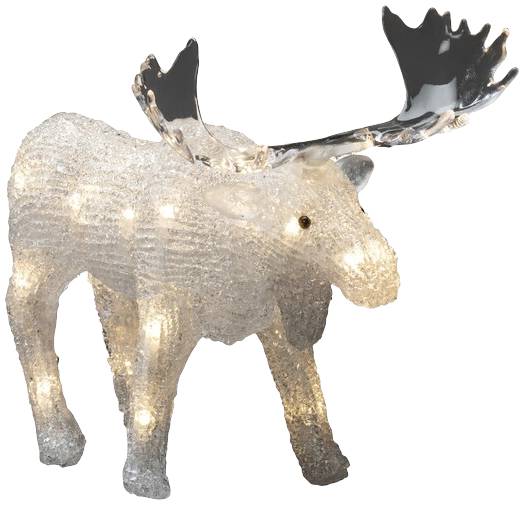 Konstsmide 6225-103 Acryl-Figur élan blanc chaud LED blanc chaud-0