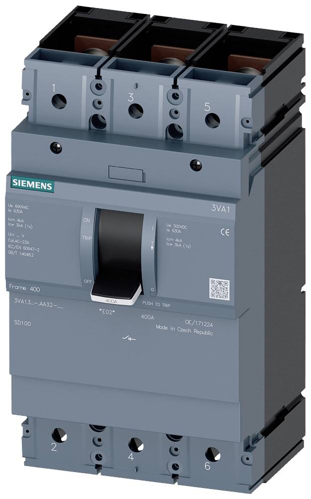 Interrupteur à coupure en charge; Siemens 3VA13401AA320JA0