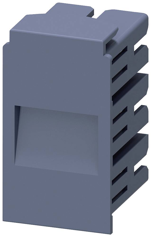 Unité de raccordement enfichable de couleur gris foncé, adaptée pour une utilisation dans des appareils électriques pour la connexion de câbles.