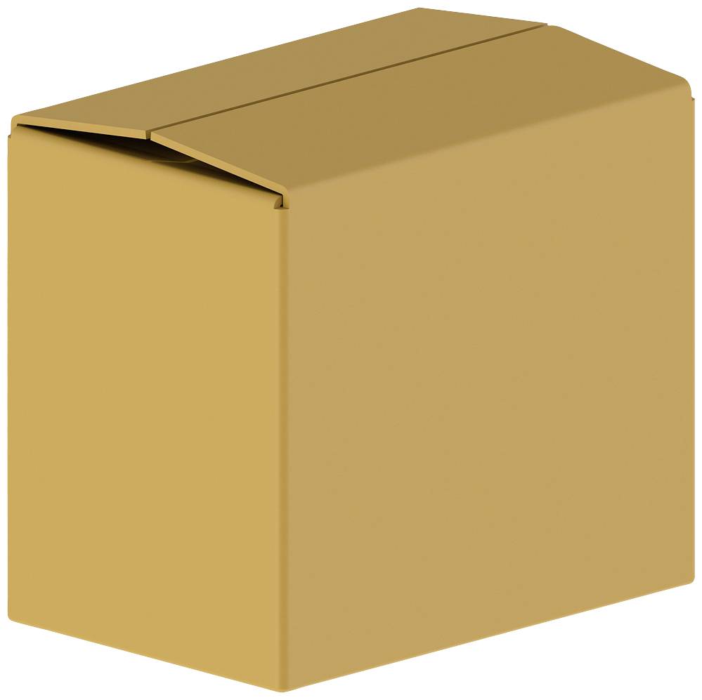 Un carton d'expédition marron fermé avec un couvercle.