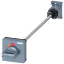 Siemens 3RV29261K Entraînement rotatif d'embrayage turquoise pour disjoncteur, arbre S00...S3,330 mm noir Vérin rotatif