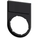 Siemens 3SU1900-0AG10-0AA0 3SU19000AG100AA0 Plaquette de repérage autocollant noir 10 pc(s) Piece