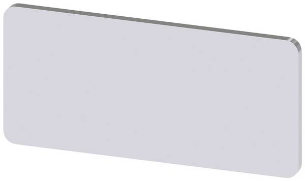 Siemens 3SU1900-0AC81-0AA0 3SU19000AC810AA0 Plaquette de repérage alignable (L x l) 27 mm x 12.5 mm sans argent 10 pc(s) Piece