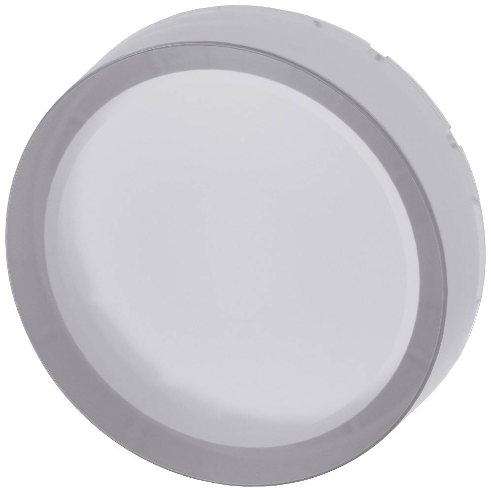 Plafonnier LED rond gris au design épuré. Idéal pour les intérieurs modernes.