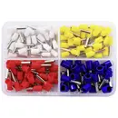 Quadrios 2010C389 Assortiment d'embouts simples 0.75 mm², 1 mm², 1.5 mm², 2.5 mm² partiellement isolé 120 pc(s)