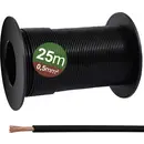 Quadrios 23CW025 Conducteur individuel 0.5 mm² noir 25 m