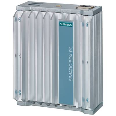 Un ordinateur industriel SIMATIC Box PC de Siemens avec des fentes de ventilation verticales.