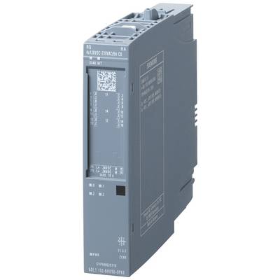 Un appareil électronique gris avec différentes connexions et un petit écran sur la façade, probablement un composant industriel.