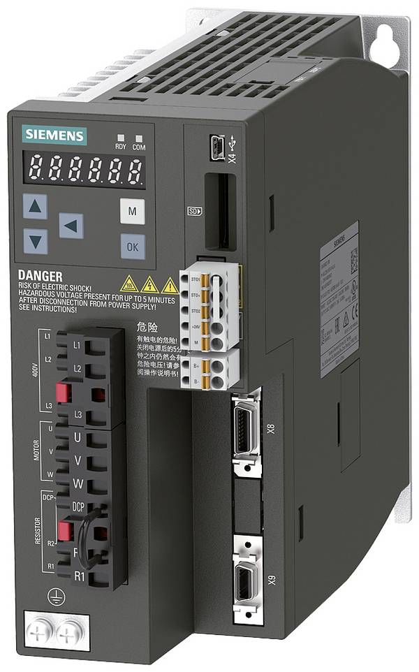 Siemens Convertisseur de fréquence 6SL3210-5FE10-8UF0 0.75 kW triphasé