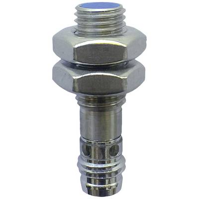 Une valve en métal chromé avec des écrous hexagonaux, utilisée pour le raccordement de tuyaux ou de conduites.