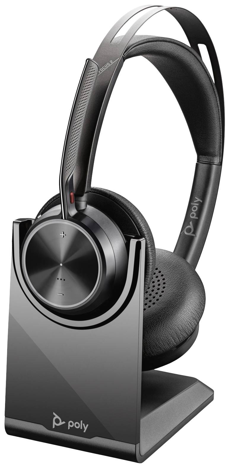 POLY Voyager Focus 2 Casque sans fil USB-A/C + stand Retail-0