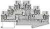 Siemens 8WH20350AF00 Bloc de jonction à 3 étages raccordement à ressort gris 50 pc(s)