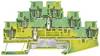 Siemens 8WH20350CF07 Bloc de jonction à 3 étages raccordement à ressort Affectation: terre 50 pc(s) Piece