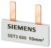 Siemens 5ST3605 Rail de collecte de broches, raccord 10mm2 : 9X (1-phase + HS/FS) résistant au contact Peigne à broches 10 pc(s)