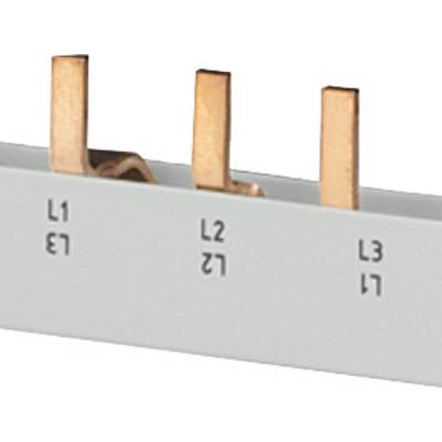 La figure montre trois contacts verticaux en cuivre d'une barre omnibus électrique, étiquetés 'L1', 'L2' et 'L3'.