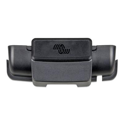 Lecteur RFID noir avec un symbole sur le dessus.