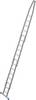 Krause 842398 aluminium Échelle escamotable à barreaux Hauteur de travail (max.): 6.20 m argent 17.4 kg