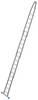 Krause 842367 aluminium Échelle escamotable à barreaux Hauteur de travail (max.): 6.95 m argent 19.2 kg