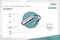 Diagramme montrant un hub USB-C avec 4 ports USB et connexion à une clé USB, une souris, un clavier, une webcam ; illustré pour un ordinateur portable.