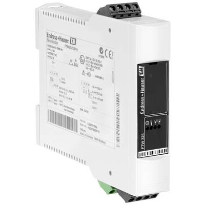 Un appareil électronique de la marque Endress+Hauser, modèle RMA42, gris, avec différentes possibilités de connexion et des caractéristiques techniques sur la face avant.