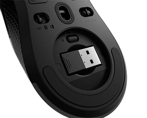 Lenovo Legion M600 Souris de gaming sans fil, filaire optique noir 8 Boutons 16000 dpi-5