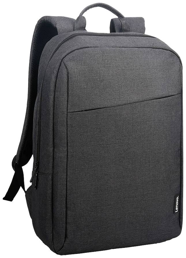 Un sac à dos gris foncé au design épuré, avec un petit logo de marque situé en bas à droite. Idéal pour un usage quotidien.