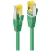 LINDY 47654 RJ45 Câble USB CAT 7 S/FTP 20.00 m vert contacts dorés 1 pc(s)