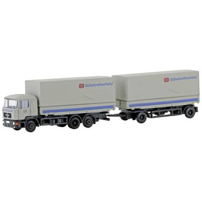 Minis by Lemke LC4634 N MAN Train de halage à plat amovible F90 3 axes DB transport de marchandises