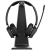 EPOS Impact 1061T ANC Micro-casque supra-auriculaire Bluetooth Stereo noir Noise Cancelling micro-casque, avec station d'accueil et de charge ordinateur