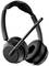 Casque audio noir avec microphone. Idéal pour le gaming ou l'utilisation en bureau à domicile. Marquage Thonet & Vander EPOS visible.