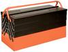 Bahco 1497MBF750 Boîte à outils vide métal noir/orange