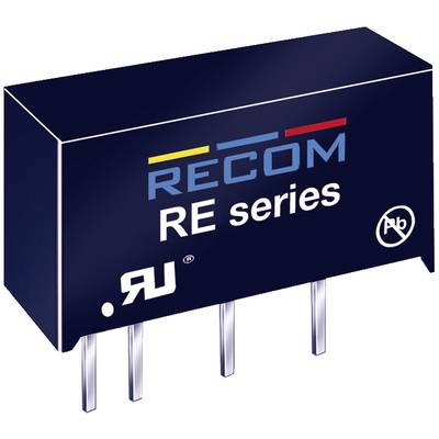   RECOM  RE-0515S  Convertisseur CC/CC  5 V  15 V  0.066 A  1 W  Nbr. de sorties: 1 x  Contenu 1 pc(s)