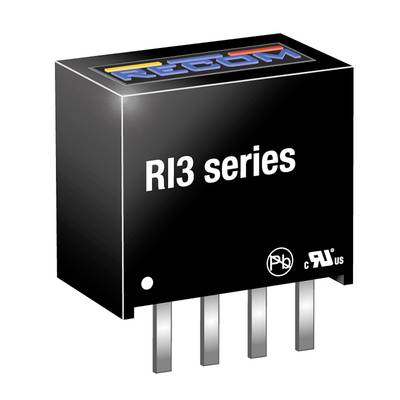   RECOM  RI3-1212S  Convertisseur CC/CC  12 V  12 V  0.25 A  3 W  Nbr. de sorties: 1 x  Contenu 1 pc(s)