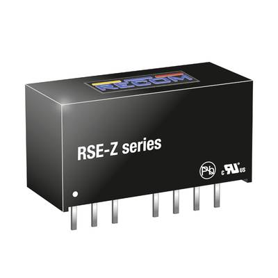   RECOM  RSE-1205SZ/H2  Convertisseur CC/CC    5 V  0.4 A  2 W  Nbr. de sorties: 1 x  Contenu 1 pc(s)