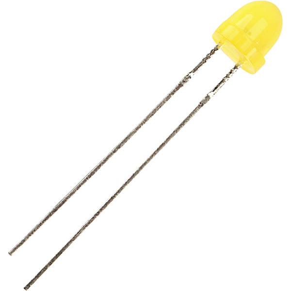 Kingbright LED jaune rond 5 mm 6 mcd 60 ° 30 mA 2.1 V