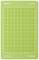 Tapis de coupe vert avec grille et marquages de 1 à 12 en deux rangées et colonnes pour une coupe précise ; adapté pour Cricut Joy.