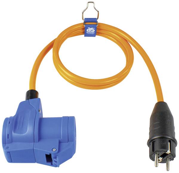 AS Schwabe 62436 Câble adaptateur de camping 16 A 3 pôles 1 pc(s)