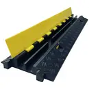 AS Schwabe Protège-câbles 63225 caoutchouc jaune Nombre de canaux: 2 1020 mm Contenu: 1 m