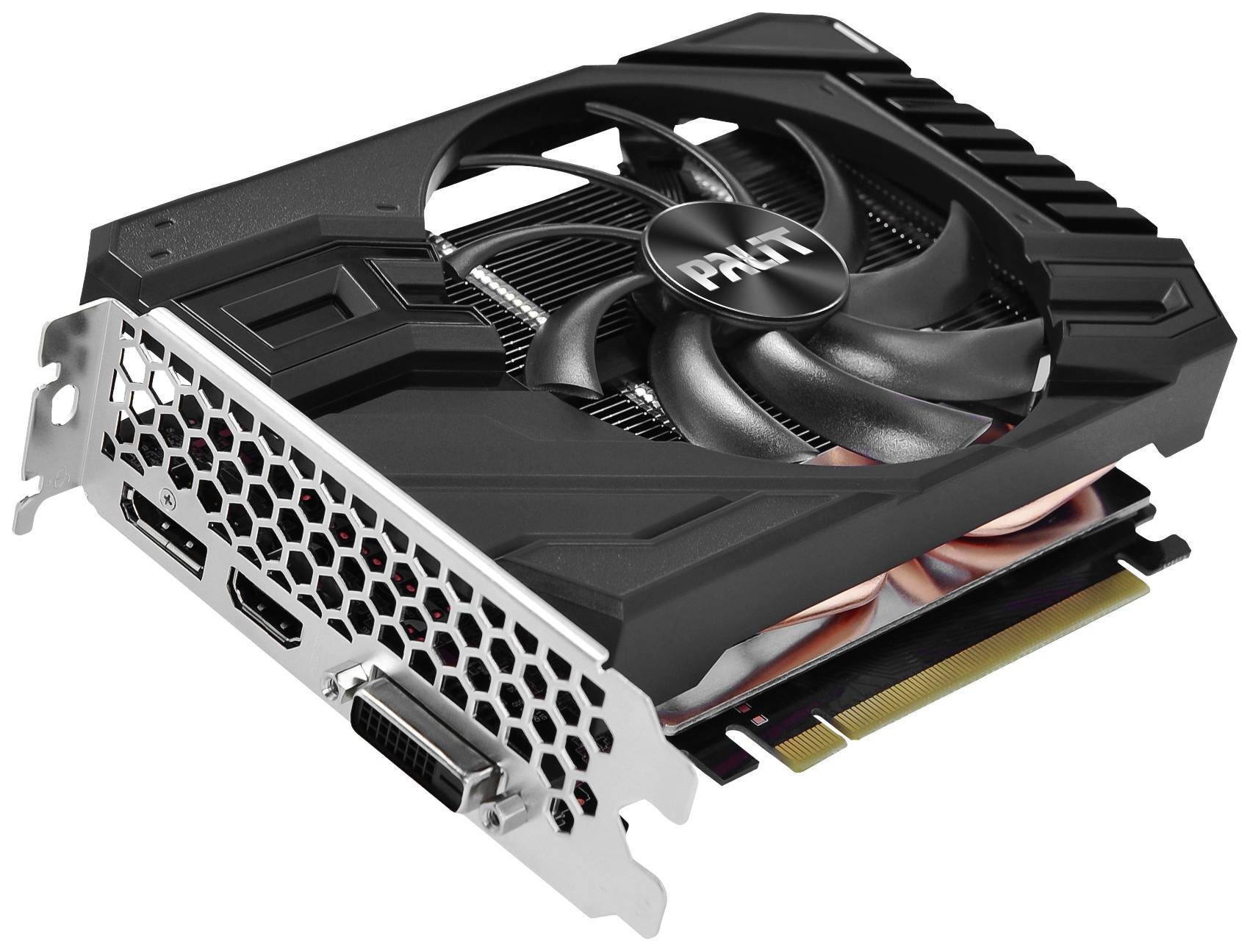 Palit Carte graphique Nvidia GeForce GTX1660 Ti 6 GB GDDR6-RAM PCIe x16 PCIe 3.0 x16, HDMI™, DisplayPort, DVI