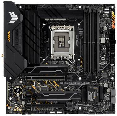 Asus TUF GAMING B660M-PLUS WIFI Carte mère Socket (PC) Intel® 1700 Facteur de forme (détails) Micro-ATX Chipset de la carte mère Intel® B660