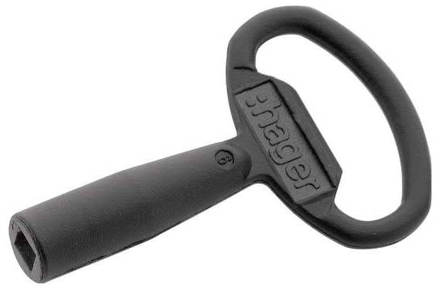 Hager MES-S4K6 Clé pour mandrin 4 pans 6 mm Key 1 pc(s)-0