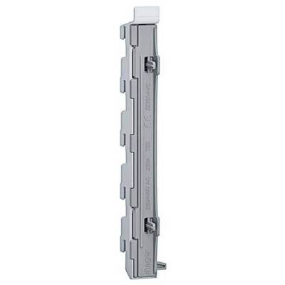 Hager ZZ55SAVE Connecteur pour barre omnibus champ/champ 5 pôles CU12x5 isol. sans entretien Jonction de barres multicol-0