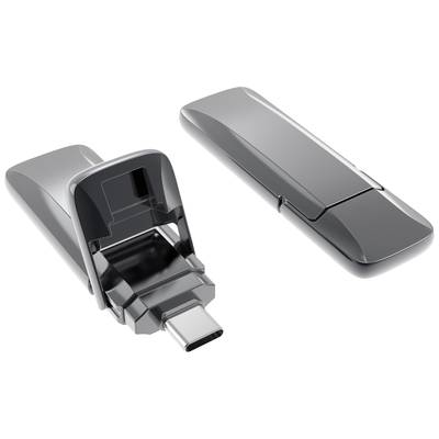 Xlyne 7610000 Clé USB 1 TB gris 7610000 USB-C® USB 3.2 (Gen 2) - Conrad  Electronic France