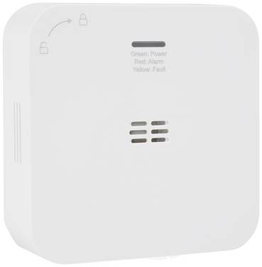 Smartwares  FGA-13800  Détecteur de monoxyde de carbone    avec commande via une application  à pile(s)  Gaz détecté monoxyde de carbone