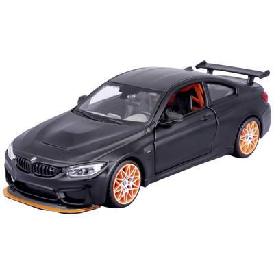 Maisto BMW M4 GTS, mattschwarz 1:24 Modèle réduit de voiture
