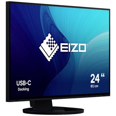 Moniteur EIZO avec écran de 24 pouces, station d'accueil USB-C.