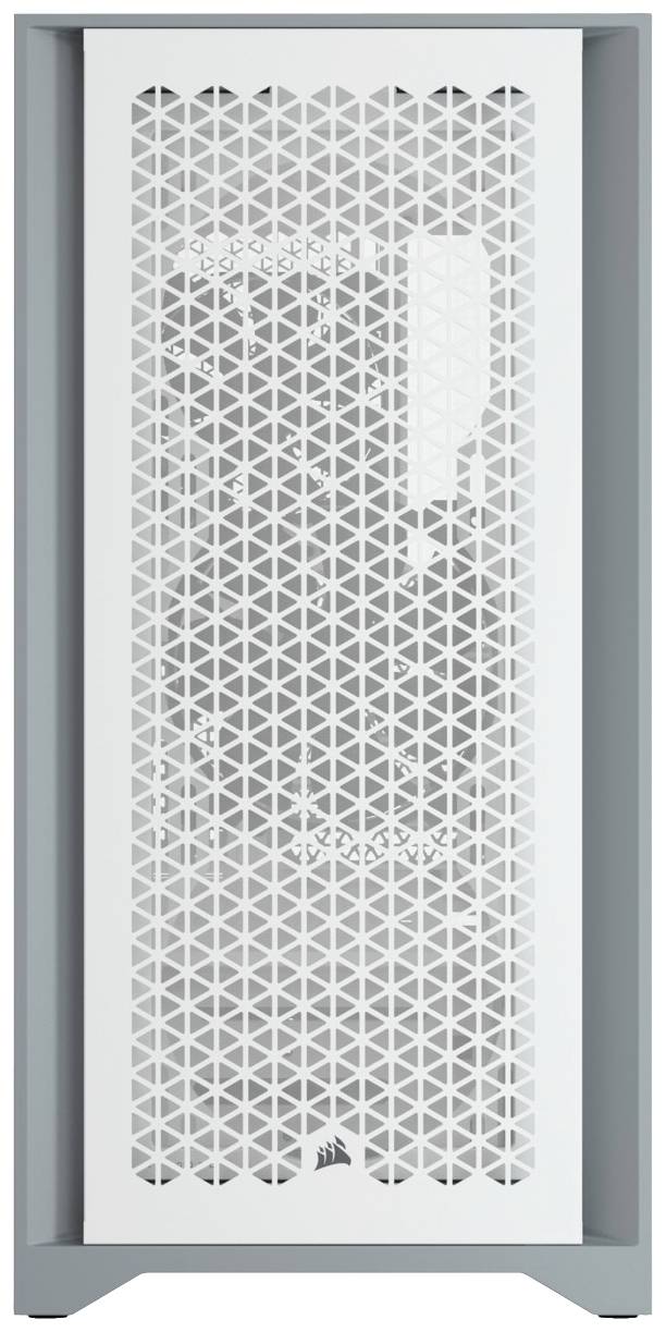 Corsair 4000D Airflow, Midi Tower, PC, Blanc, ATX, EATX, micro ATX, Mini-ITX, Plastique, Acier, Verre trempé, Gaming-2