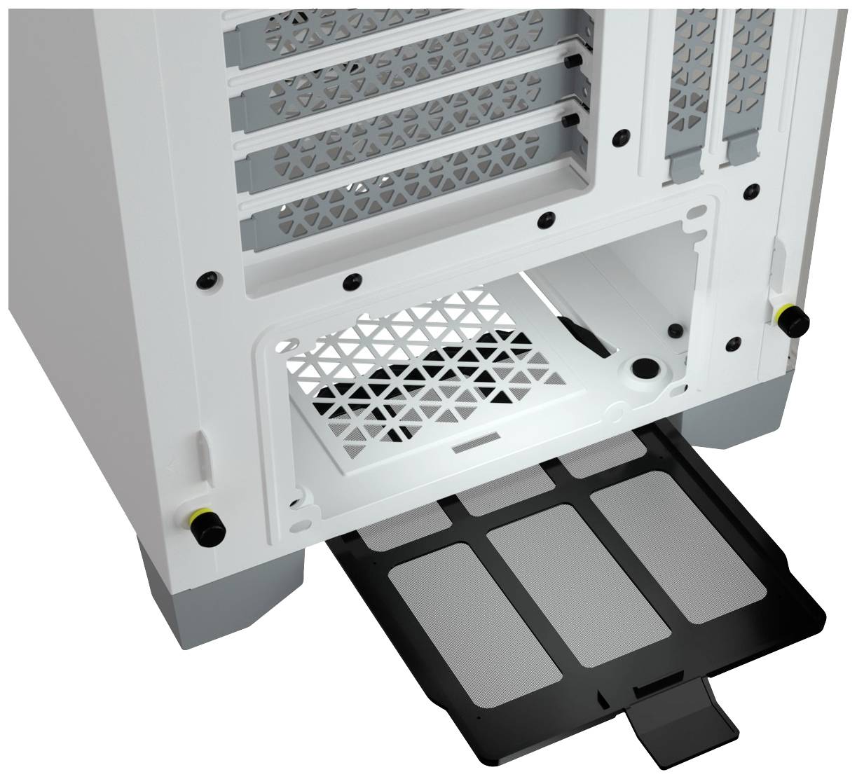 Corsair 4000D Airflow, Midi Tower, PC, Blanc, ATX, EATX, micro ATX, Mini-ITX, Plastique, Acier, Verre trempé, Gaming-14