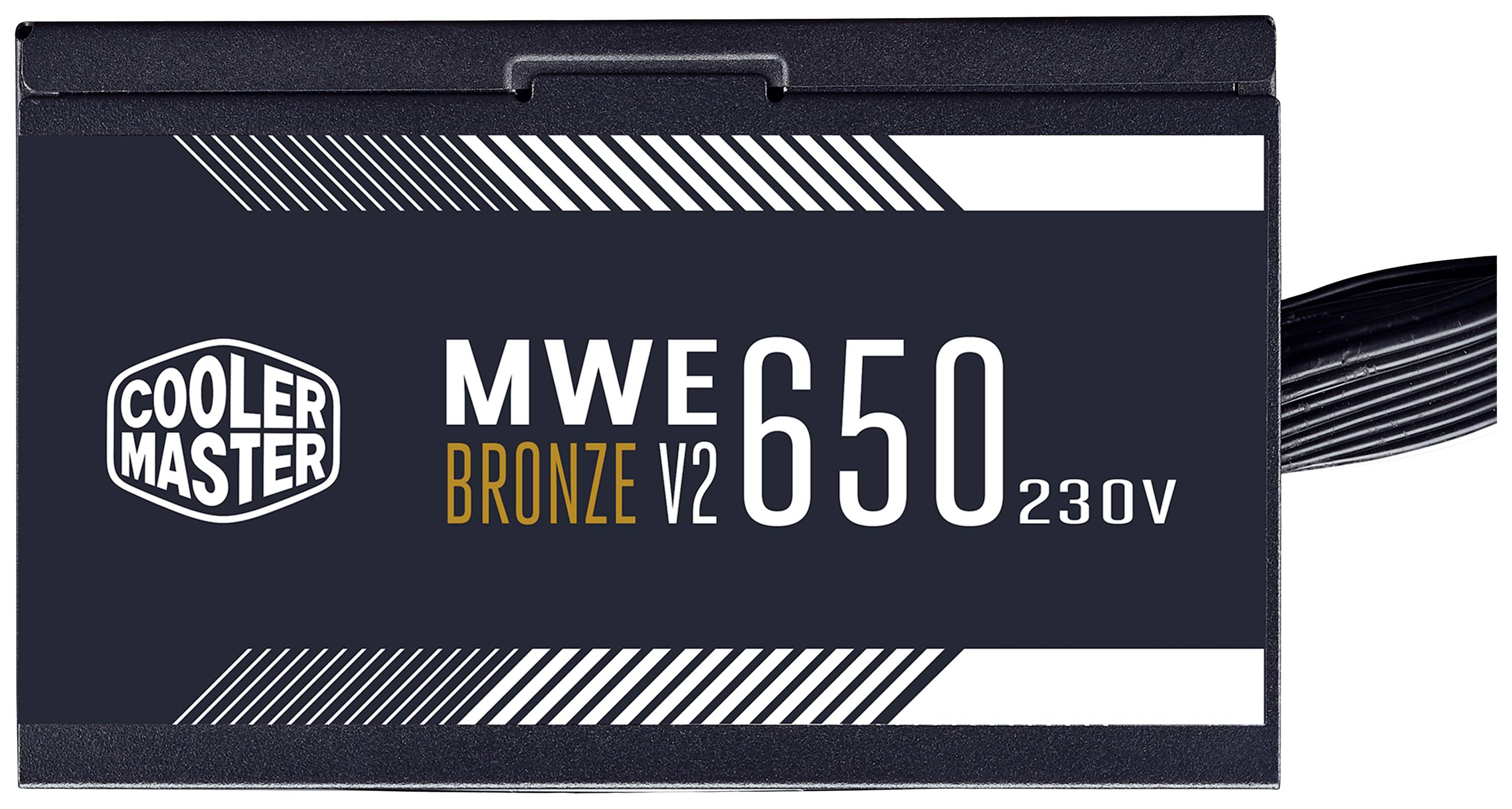 Cooler Master MWE 650 Bronze 230V V2, 650 W, 220 - 240 V, 50 - 60 Hz, 5 A, Actif, 120 W-4